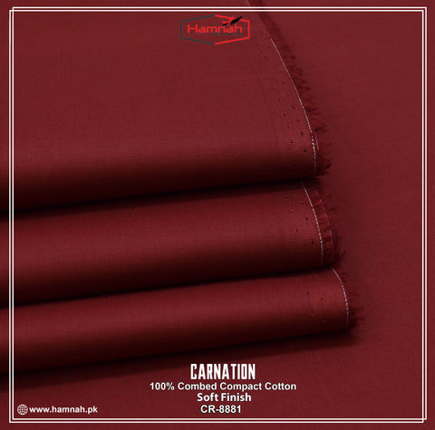 Carnation Cotton - Soft Finish
